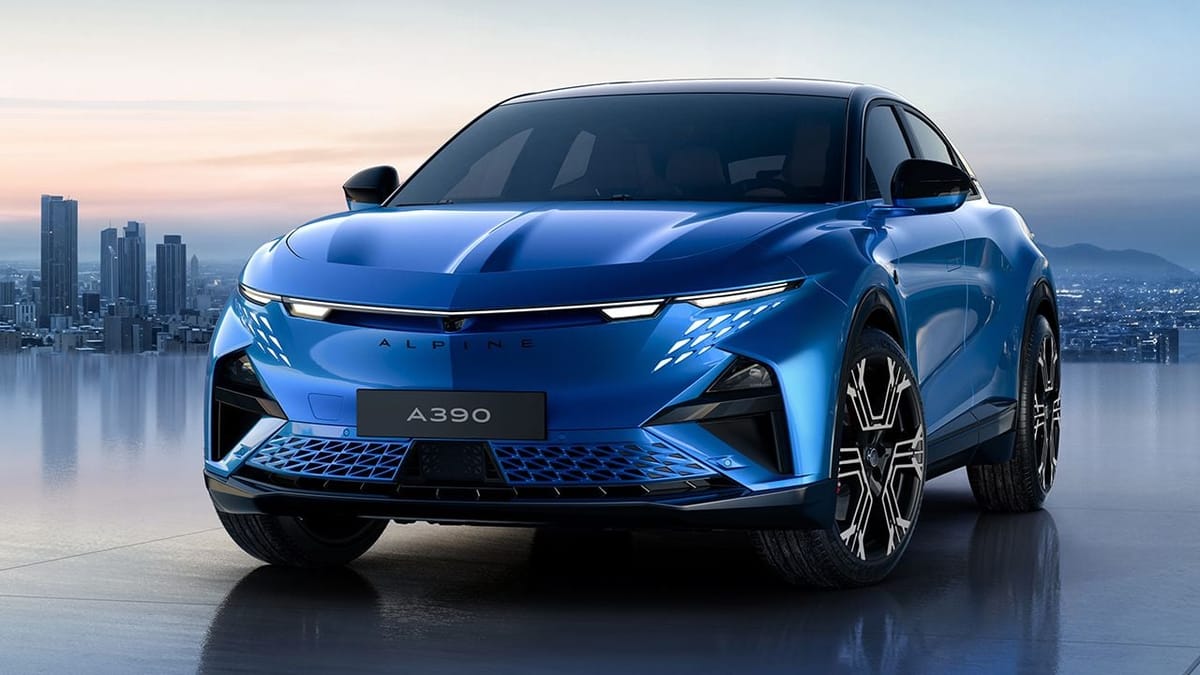 ¡Llega el Alpine A390, el SUV eléctrico que te hará babear!