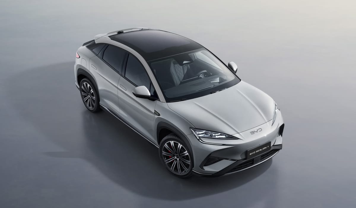 BYD Sealion 7 el SUV eléctrico que se merienda al Model Y