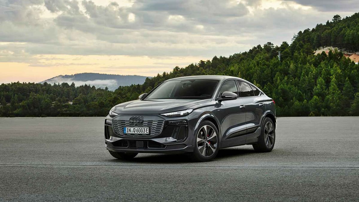 Audi Q6 Sportback e-tron 2025, 513kms de autonomía en este espectacular SUV Coupé