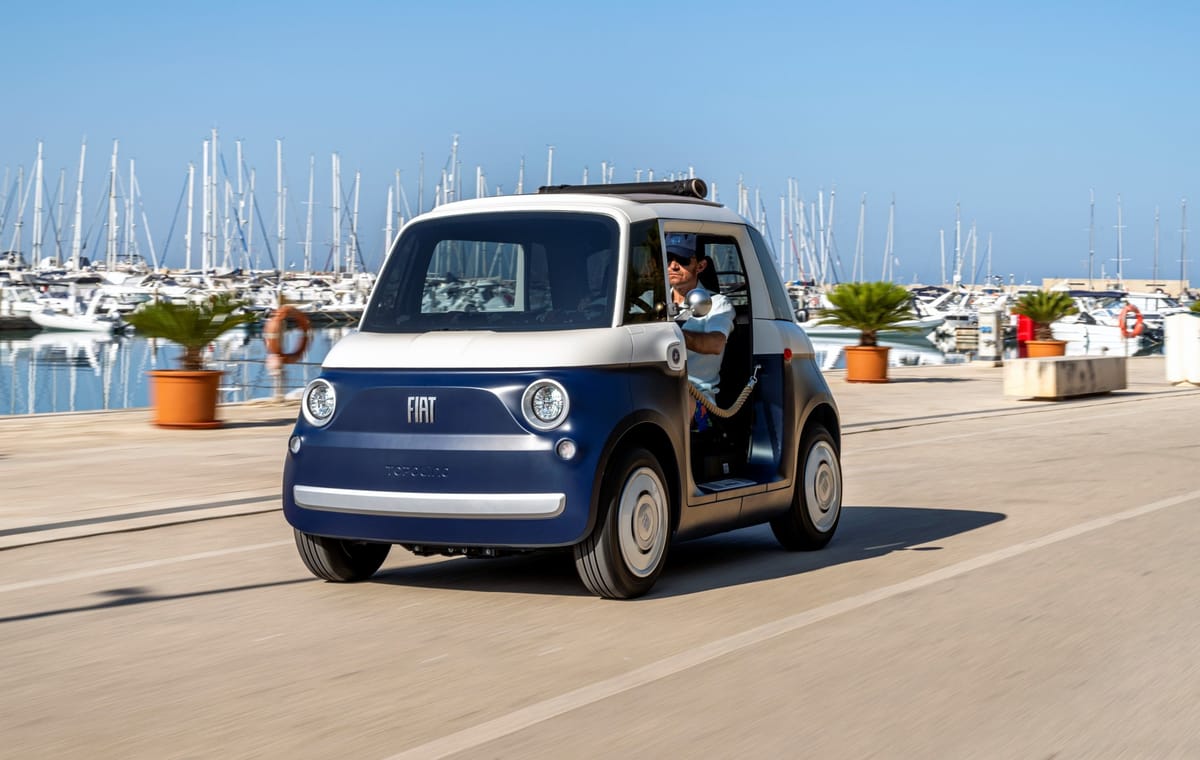 Fiat Topolino edición especial sin puertas, para ser el rey del chiringuito