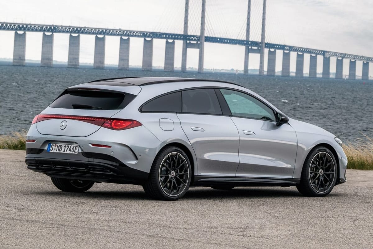 Mercedes CLA Shooting Brake, el familiar eléctrico que parece una nave de la NASA