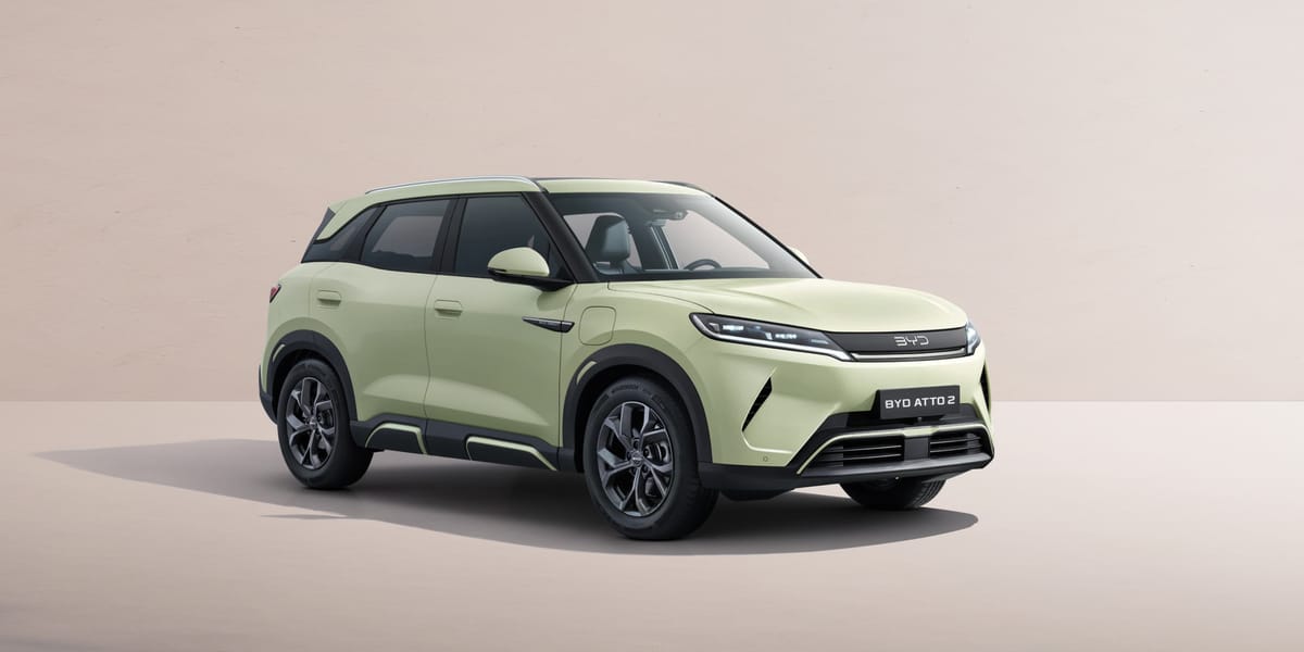 La clave del nuevo BYD Atto 2: más batería, autonomía sorprendente y carga ultrarrápida