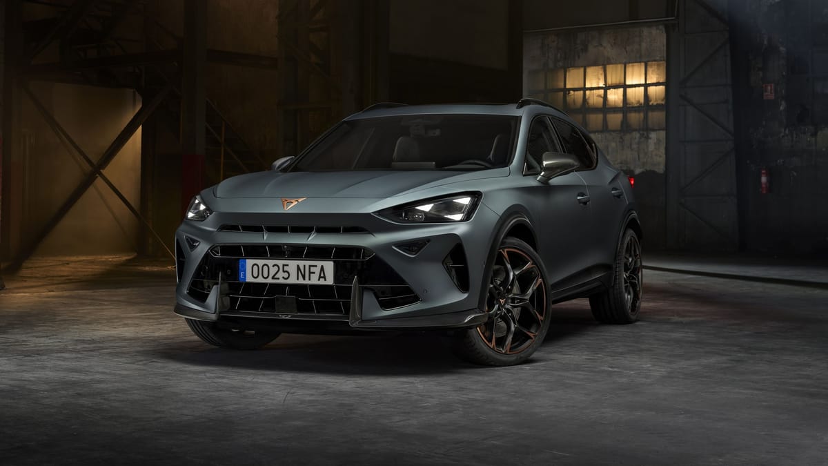 Nuevo CUPRA Formentor VZ5: vuelve el cinco cilindros con casi 400 CV y ganas de lío