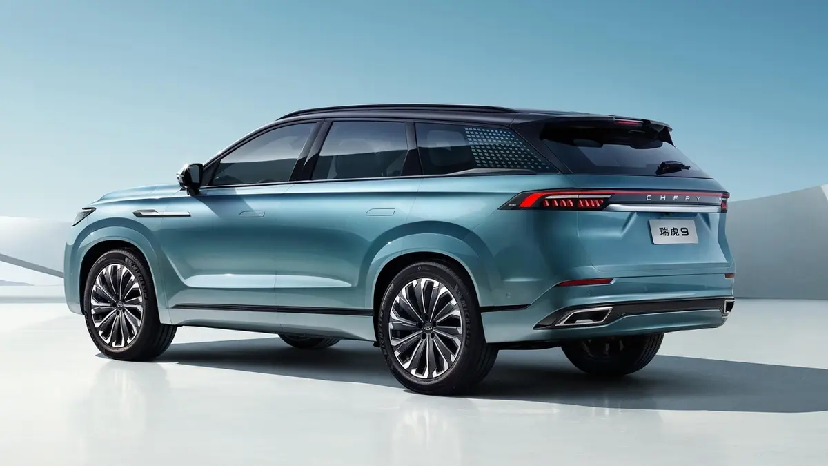 Chery Tiggo 9 sorprende en Europa con 7 plazas y tamaño casi de cinco metros
