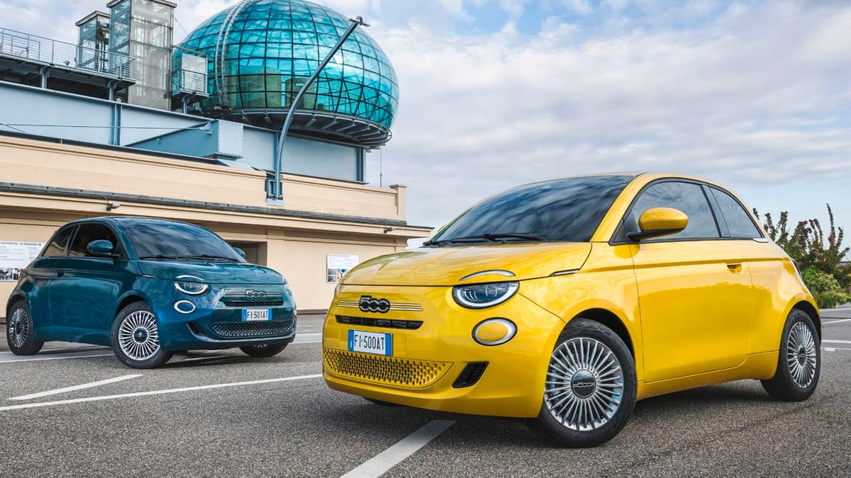 Fiat 500 Hybrid, el primo del eléctrico, se deja ver en Turín