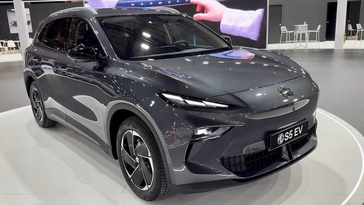 MG S5 EV Luxury por 26.600 euros con 11.748 de descuento y 465 km WLTP. Sí, has leído bien