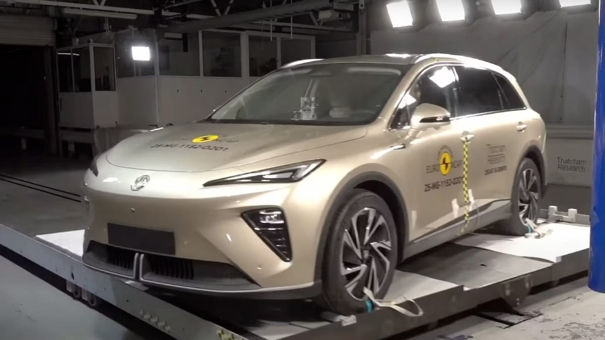 El MG S6 EV se filtra en Euro NCAP antes de su presentación oficial