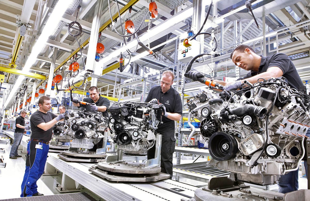Alemania pierde fuelle, las quiebras de proveedores automovilísticos marcan récord y China pisa fuerte