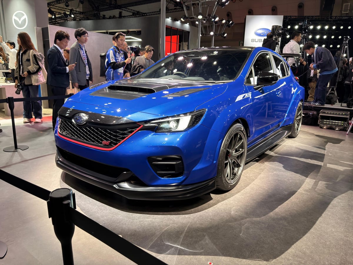Subaru calienta el Salón de Tokio con dos STI compactos, uno eléctrico que quiere cambiar las reglas