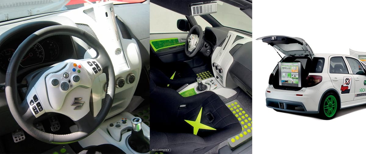 Suzuki mete una Xbox 360 en un SX4 4x4 y nace el SXBox