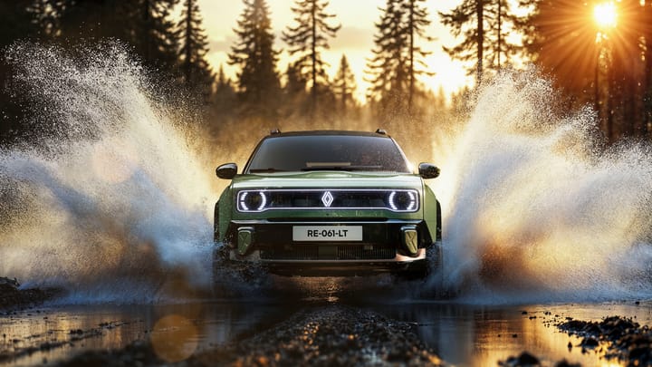 Renault 4 Savane 4x4 Concept: el explorador eléctrico con pintaza de gentleman aventurero