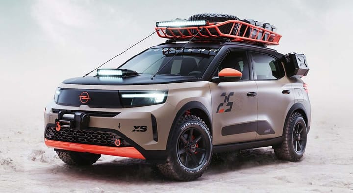 Opel Frontera GRAVEL: El nuevo bicho eléctrico que viene a comer barro