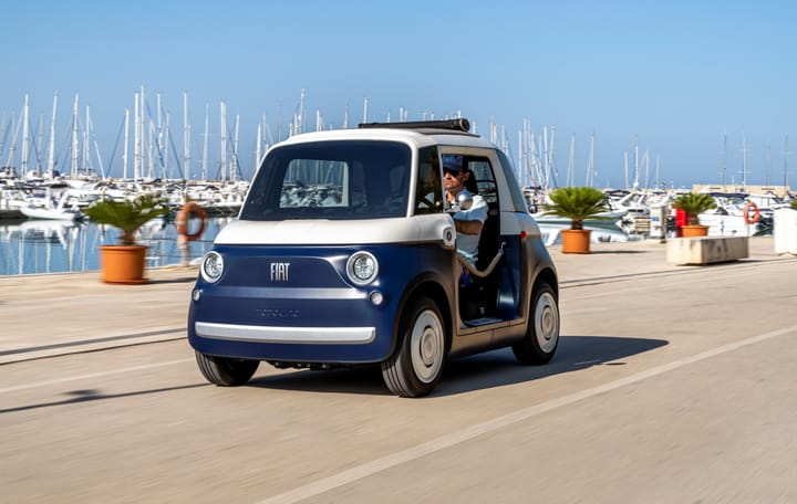 Fiat Topolino edición especial sin puertas, para ser el rey del chiringuito
