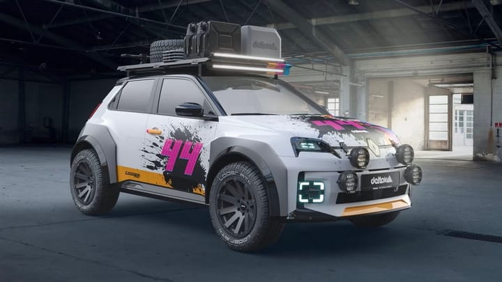Renault 5 Delta4x4, el utilitario flipado que quiere ser offroad