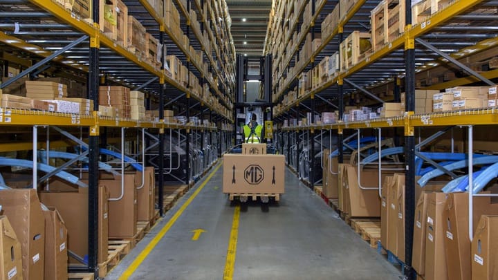 MG pone fin a las esperas, su nuevo almacén en España reduce el tiempo de recambios a 24 horas