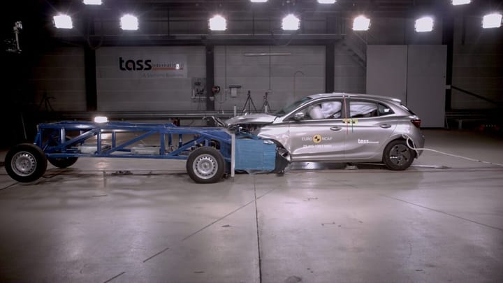 El MG 3 sorprende en Euro NCAP con un fallo en el asiento que nunca habíamos visto