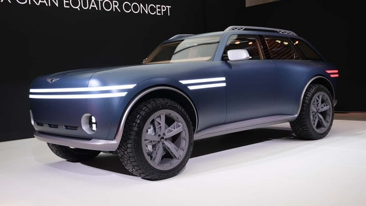 El Clase G coreano se aproxima: Genesis prepara un 4x4 de lujo con barro y etiqueta