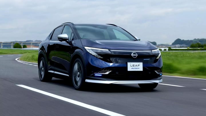 Nissan Leaf Autech sorprende: de compacto a SUV premium con 604 km WLTP