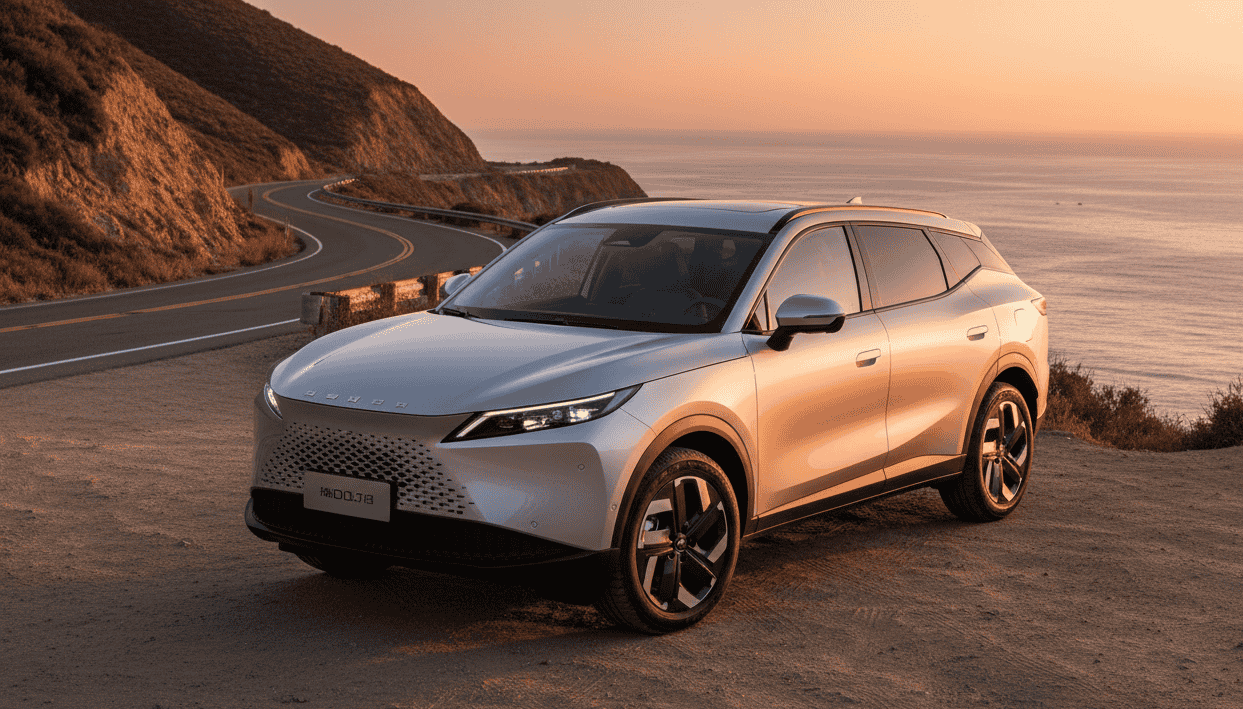 Omoda 7 SHS, el SUV que aparca solo y hace más de 90 km en eléctrico