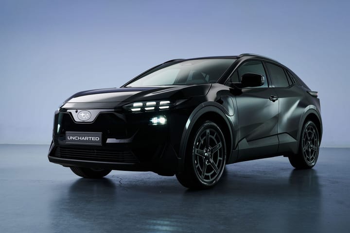 ¿Puede el Subaru Uncharted convertir un Toyota C-HR+ en un todoterreno eléctrico?