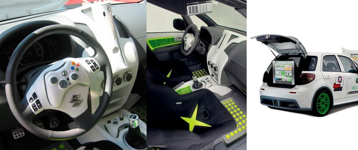 Suzuki mete una Xbox 360 en un SX4 4x4 y nace el SXBox